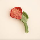 Pince à cheveux rose