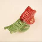 Pince à cheveux rose